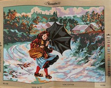 Printed needlepoint Tapestry Gobelin L Windy Day Canvas Only 10556 60x80 Cm