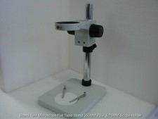 Brand New Microscope Flat Table Stand 350MM Pillar  76MM Scope Holder