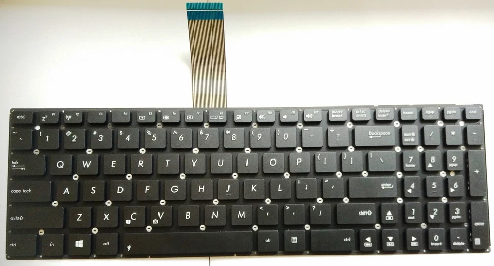 Asus F550C F550D F550E F550L F550LA/B/C F550LAV F550J F550JD/K Laptop Keyboard - Image 2 of 3