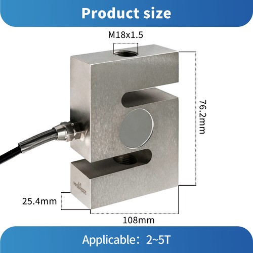 Load Cell Sensor with Indicator Display Alarm Value Relay Outputs Unit:G KG T KN - Picture 36 of 90
