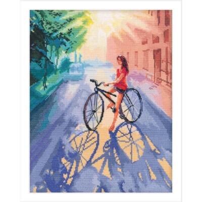 RTO Kreuzstich Set ''Sommer, geh nicht!'', Zählmuster, 23,5x30cm