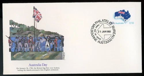AUSTRALIA 1981 FIRST DAY COVER, AUSTRALIA DAY  !! N39