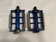 1/2 RAT TRAP BLUE PEDALS DIFFERENT BRANDS OLD SCHOOL BMX GT HUTCH MONGOOSE