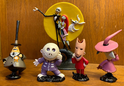THE NIGHTMARE BEFORE CHRISTMAS Special Edition Figure Set of 5 Applause(2.5''-5'')