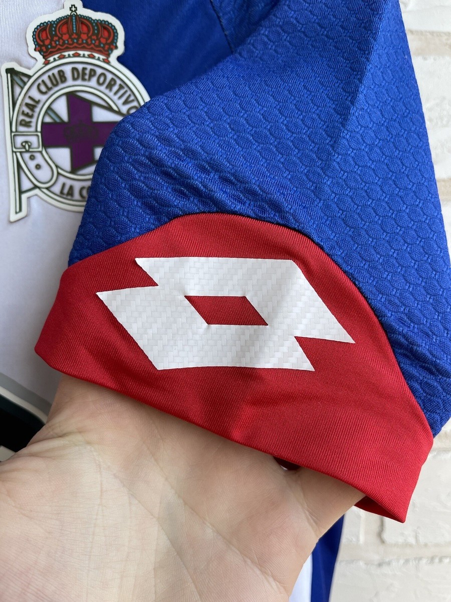 Lotto Real Deportivo La Coruna Football Jersey Shirt Size S | eBay