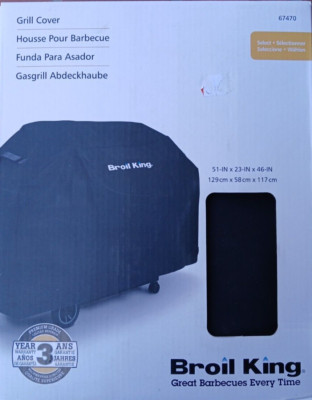 Broil King-Select Grill Cover 67470 - Baron,Crown,Monarch,Royal 300 Series
