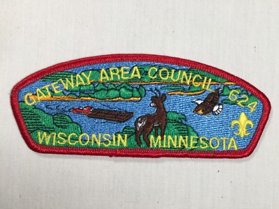 Gateway Area Council plastic back BSA CSP Patch