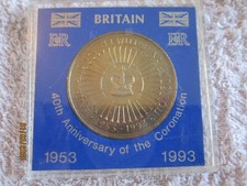 1993 GB Elizabeth II 40th Anniversary of the Coronation Cased £5 Coin