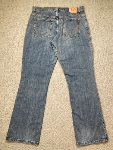Levi's 330 Relaxed Boot Cut Jeans Größe 14M Damen Medium Wash Mid Rise Denim Blau - Bild 12 von 15