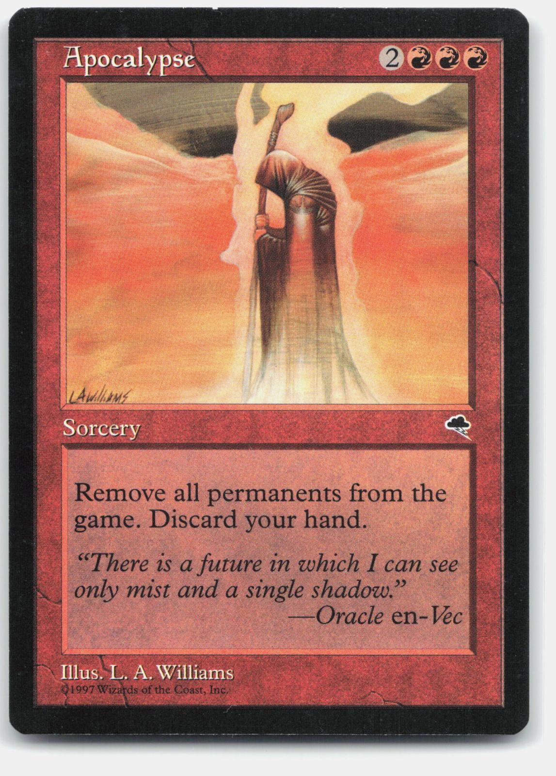 Apocalypse 162 Rare Tempest Magic: The Gathering Lightly Played