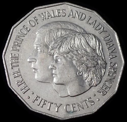 Photo of a 1981 Australia 50 Cents from an eBay listing that sold on Jun 12, 2026