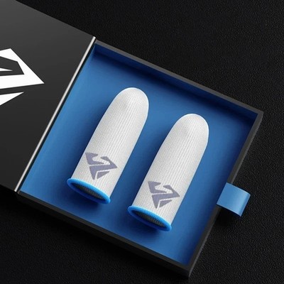 2Pcs Gaming Finger Sleeves Anti-Sweat Thumb Cover for Mobile Games High quality.