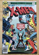 Uncanny X-men  100  Marvel 1976 Very Fine Bronze Age Key Comic Book Issue