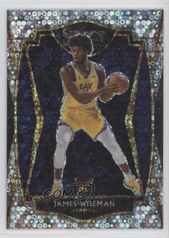 2020-21 Panini Select Premier Level Disco Prizm James Wiseman #184 0qc2