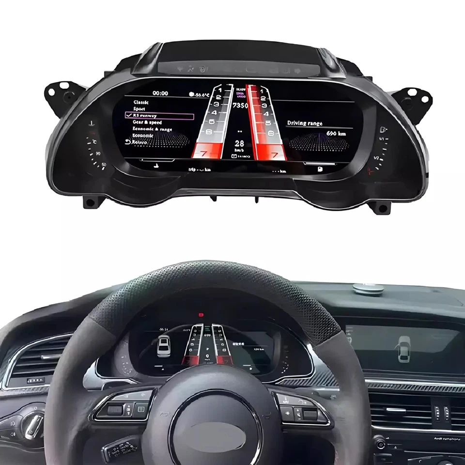 Cuadro de instrumentos digital LCD para AUDI A5 S5 2008-2016 CarPlay velocímetro se adapta Foto 2 de 4