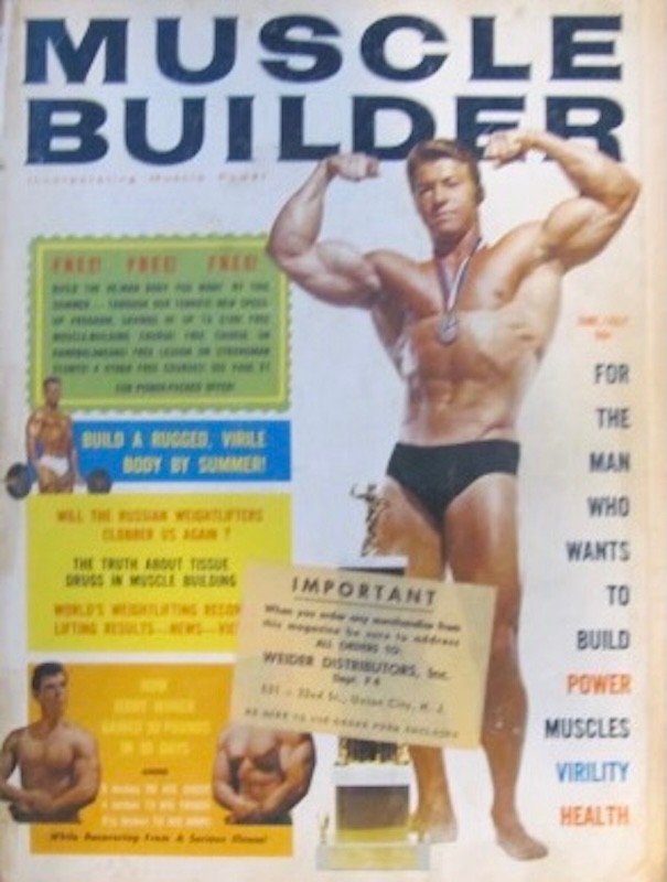 MUSCLE BUILDER MAGAZINE - LARRY SCOTT