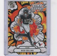 Panini 2025 Donruss Bomb Squad Nico Collins #BS-NCS Texans NFL Football Card