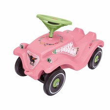 BIG Bobby Car Classic Flower Voiture à toboggan pour enfants Jouet voiture rose