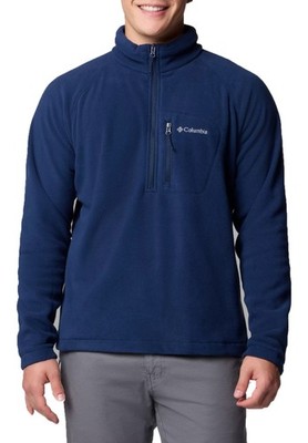 Columbia Fast Trek III ½ Zip Herren Fleecepullover Sweater 1553511 468 blau