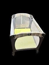 Graco Pack N Play Portable Playyard Gray/Green TESTED STUDY LOCK