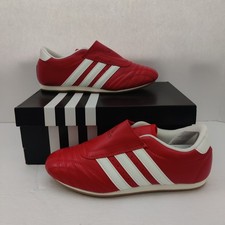 SIZE 5.5 WOMENS - NEW Adidas Taekwondo Red Better Scarlet JS4020 Shoes Sneakers