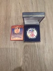 2000 American Eagle Silver Dollar 1oz Fine Silver in Full Color w/Box & COA