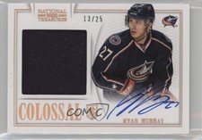 2013-14 Panini National Treasures Colossal Jersey 13/25 Ryan Murray Auto v9t
