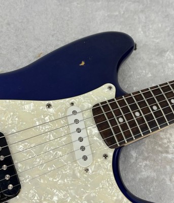 Squier Cyclone electric guitar in blue finish | eBay