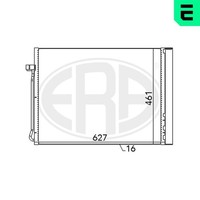 ERA Kondensator Klimaanlage 667102 FüR BMW X5 E70 X6 E71 E72 F15 F85 F16 F86