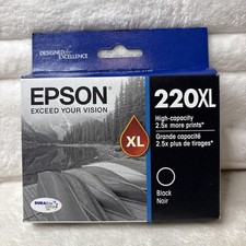 Epson 220XL Black High Capacity Genuine Ink Cartridge