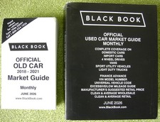 Black Book Official Used Car Market Guides JU...