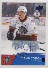 2021-22 Upper Deck AHL Auto David Cotton #75 Auto a2p