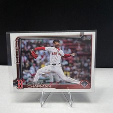 Topps 2025 Update Series Aroldis Chapman #US116 Boston Red Sox Card
