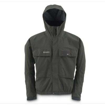 VTG SIMMS Mens Gore-tex Dry Coat Fly Fishing Wading Waterproof Hoodie Jacket XXL