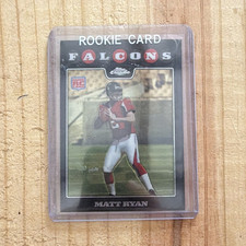 Topps 2008 Topps Chrome Matt Ryan Rookie #TC166 Atlanta Falcons Football Card. rookie card picture