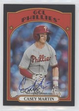 2021 Heritage Minor League Edition Black Border 20/50 Casey Martin Auto uk0