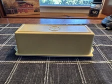 Vintage Harvest Gold Tupperware Butter Dish 637-5
