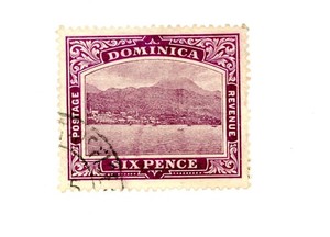 DOMINICA--Individual Stamp Scott #42
