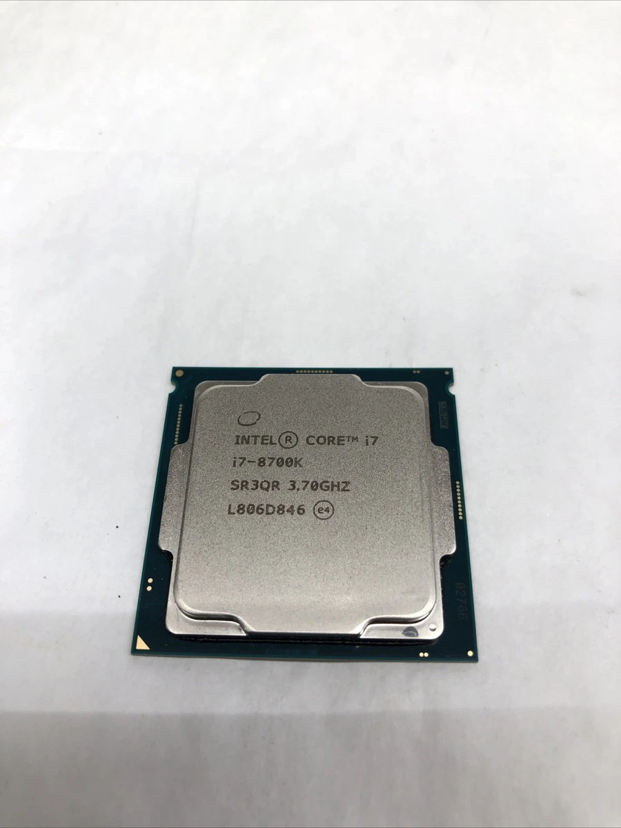 Intel Core i7-8700K Processor Model Computer Processors LGA 1151
