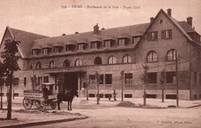 POSTCARD - REIMS - MARNE - 51 - BOULEVARD DE LA PAIX - CIVIL HOME