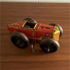 Marx Vintage 1941 Tin Wind-Up Race Car Toy for Ages 8-11 Years, 17 Years & Up
