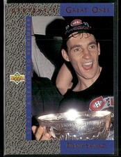 1993-94 Upper Deck #GG1 Denis Savard Gretzky's Great Ones Hockey Card 1001E