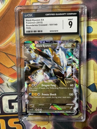 Black Kyurem-EX graded PSA 9 for sale on eBay
