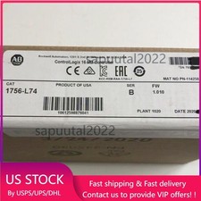 1756-L74 /B ControlLogix Logix5574 Processor 16MB 1756L74 US Free Tax