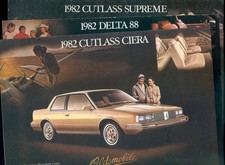 NEW CAR BROCHURE - 1982 OLDSMOBILE - 3 SPEC SHEETS CANADA