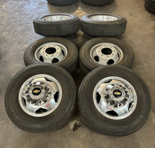 Oem 11-26 Chevrolet Silverado 3500 Drw 17 Used Wheels 23580r17 Michelin Lt