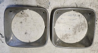 Set of 1974 1975 1976 Ford Torino Headlight Bezels LH RH FoMoCo D4EB-13045