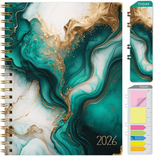HARDCOVER 2026 Planner, 8.5"x11": 14 Months (November 2025 - December 2026), Dai
