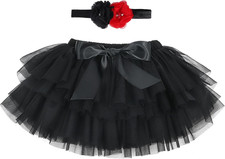 Bebè Bambine Ragazze Gonna Tutù Gonna Principessa Mini Strati Super Morbido 2-3 