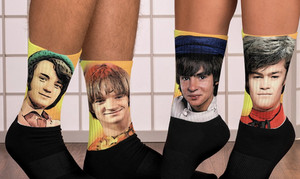 Monkees Socks 60s Band Socks Retro TV Music Crew Socks Funny Nostalgia Gift